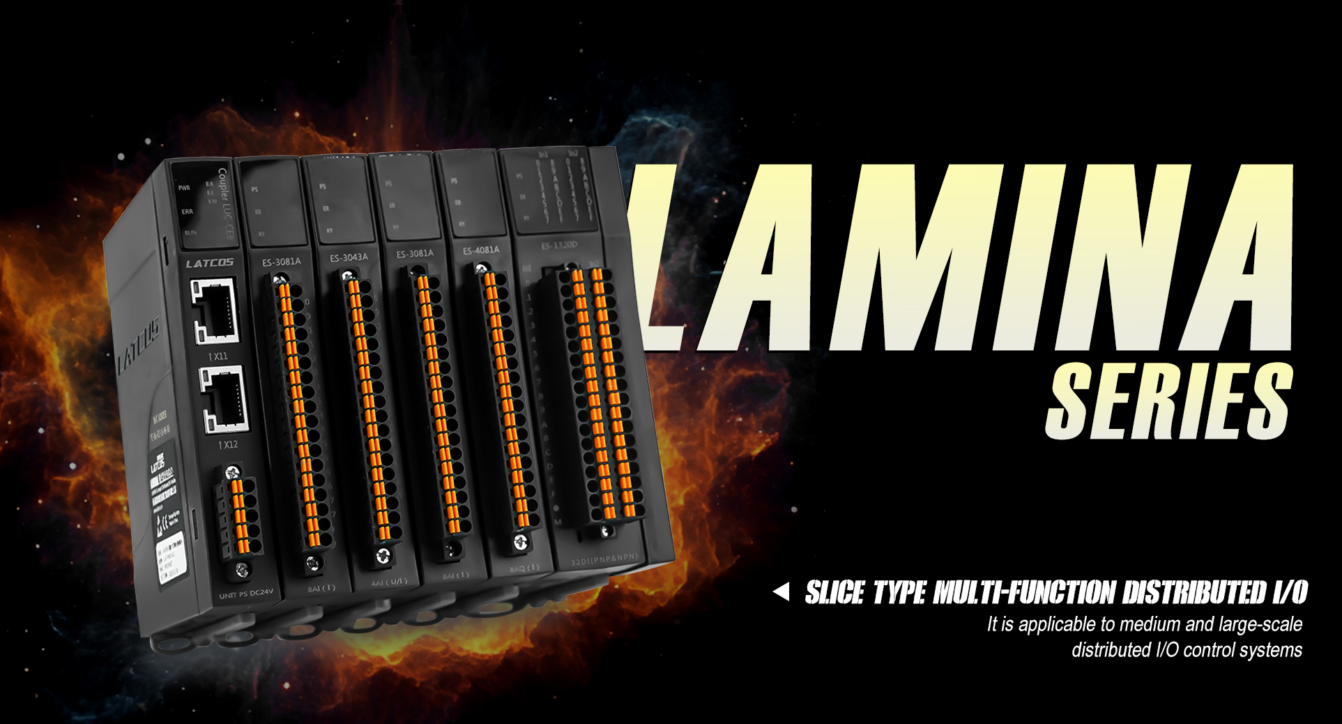 Slice Type Multi-Function Distributed I/O