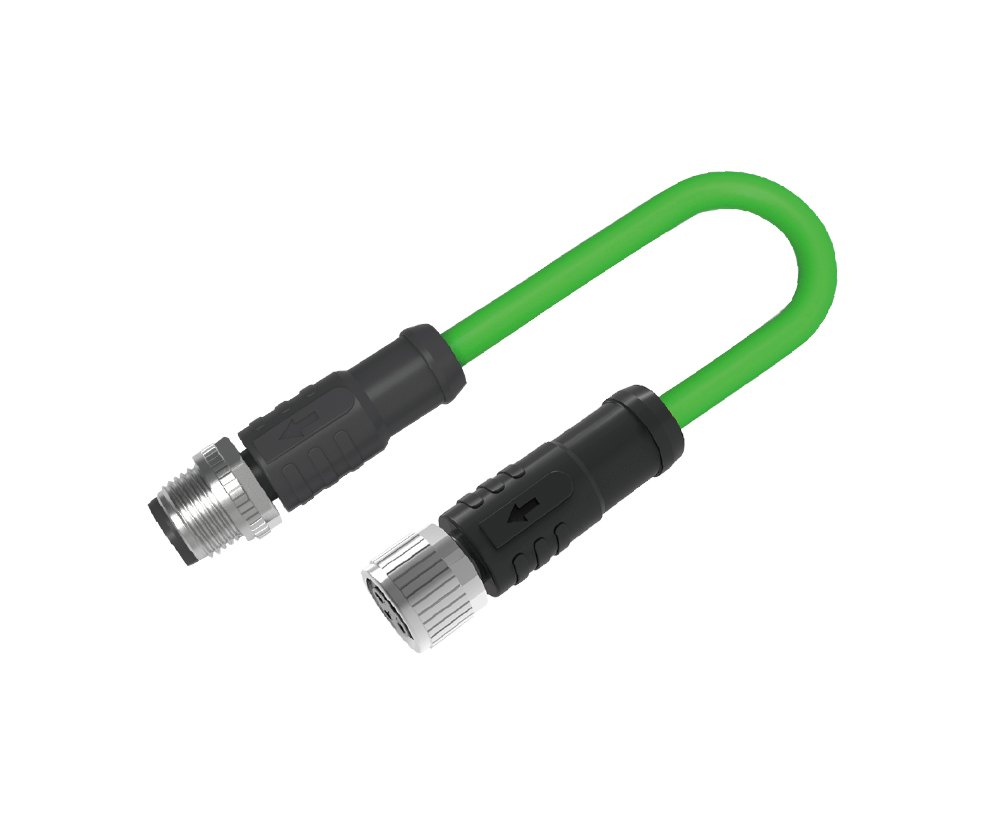 M12D-MS-4P-M12D-FS-4P-□□-PVC